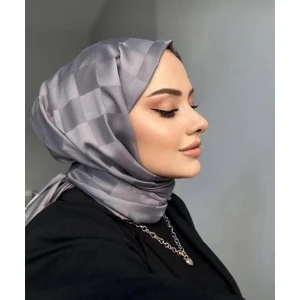 Afra Scarf Lüx Jakar Şal Dama Desen