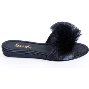 Lunoche Nightwear Tüylü Kadın Çeyiz Terliği Şık Günlük Ev Terliği Süslü Çeyiz Doğum Misafir Gelin Terliği