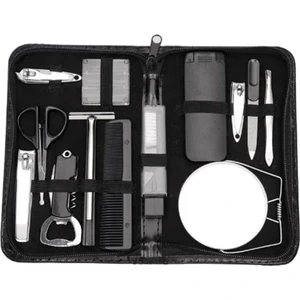 Özel Çantasında 13 Parça Erkek Bakım Seti Babalara Hediyelik Kişisel Bakım Seti