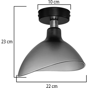Esta Tekli Füme Plofonyer Avize