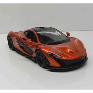 1:36 Ölçek Mclaren P1 Desingned Orange// Çek-Bırak 12 cm