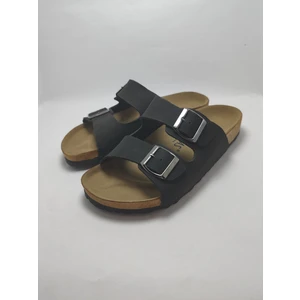 Mantar Taban Bir Arızona Leolı Nl Modeli Çift Tokalı Ortopedik Terlik