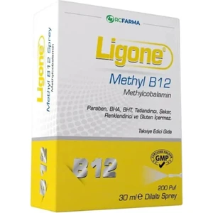Ligone Methyl B12 Methylcobalamin Dilaltı Sprey 30 ml