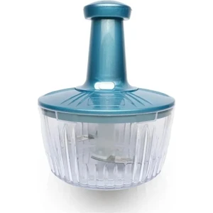 Niss Home El Rondosu 3 Bıçaklı Manuel Basmalı Rondo Simli Renkler