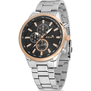 Spor Metal Kordon Erkek Kol Saati Gümüş-Bakır PL-0848E6X
