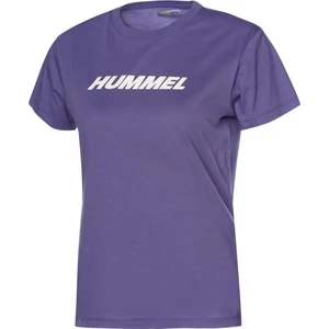 T-Te Elemental Logo Cotton Kadın Mor Yuvarlak Yaka Tişört