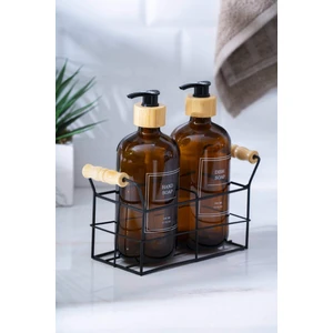 Louvre Metal Standlı 2'li Sıvı Sabunluk - 500 ml