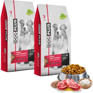 Dog Plus Düşük Tahıllı Hipoalerjenik Kuzu Etli Pirinçli Yetişkin Köpek Maması 3 kg x 2 Adet