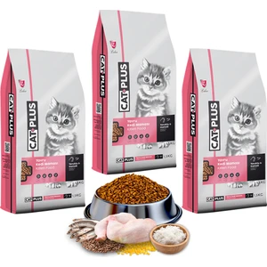 Tavuklu Hamsili Yavru Kedi Maması 1,5 kg x 3 Adet
