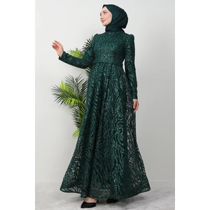 Fidan Tesettür Abiye Zümrüt