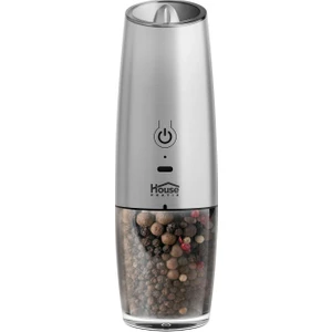 House Pratik HP72 Şarjlı Tuz ve Baharat Öğütücü Inox