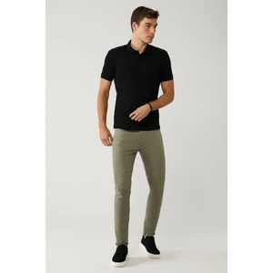 Erkek Haki Slim Fit Klasik Bel 5 Cep Pantolon A41y3071