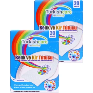 Renk Koruyucu Çamaşırlar Için 20'li Mendil Ikili Set