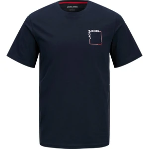 Jack & Jones  Verner Crew Neck Erkek Lacivert Yuvarlak Yaka Tişört