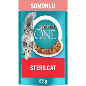 Purina One Kısır Somon & Havuçlu Kedi Yaş Mama 85 gr 26 Adet