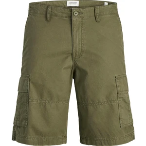 Jack&jones Cole Mateo Cargo Mid Erkek Haki Şort