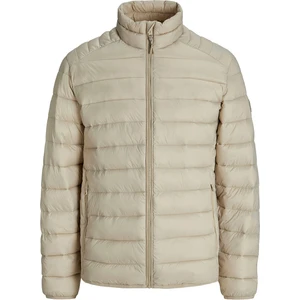 Jack&jones Bradley Light Puffer Collar Erkek Bej Dik Yaka Mont