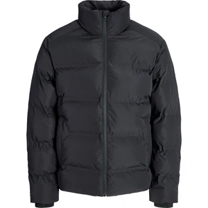 Jack&jones Soho Puffer Collar Erkek Siyah Dik Yaka Mont