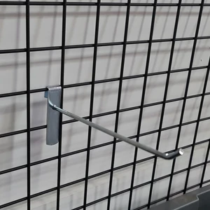 Tel Pano Kancası Raf Askısı Kanca 20 cm Gümüş 20 Adet