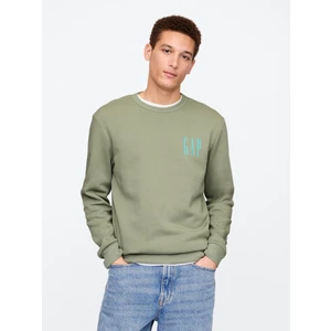 Erkek Yeşil Gap Logo Fleece Sweatshirt