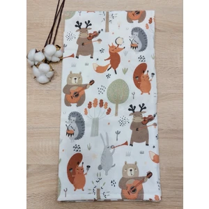 Woodland Çok Amaçlı Bebek Battaniyesi, Pazen Battaniye ,Kundak Flanel Puset Örtüsü