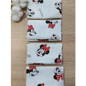 4 Adet Bebek Ağız Mendili ve Ter Bezi