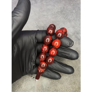 Mos Tesbih Şak Şak Maskot Toz Kehribar Tesbih