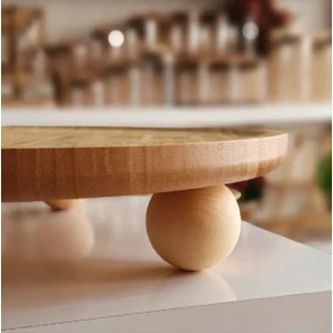 Bambu Top Ayaklı Sunumluk