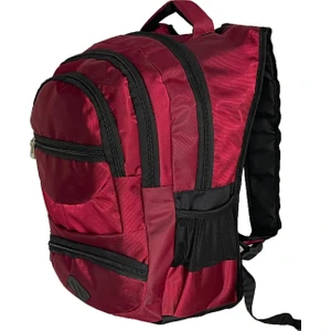 Bordo Sırt Yarasa Çantası/ Ortopedik Sırt/laptop Bölmeli