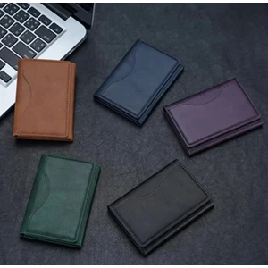 Cover Center Magsafe Özellikli Cüzdan Mıknatıslı 5 Bölmeli Stand Olabilen Suni Deri Kartlık Cüzdan