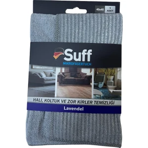 Mikrofiber Halı, Koltuk ve Zor Kirler Temizlik 40 x 40 Cm, Gri