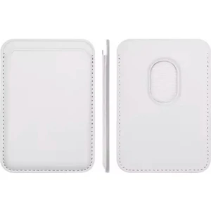 Cover Center Magsafe Özellikli Güçlü Mıknatıslı Deri Kartlık Cüzdan Tüm Telefonlar ile Uyumlu Manyetik Kartlık