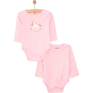 Hellobaby Kız 2li Uzun Kol Body Kız Bebek