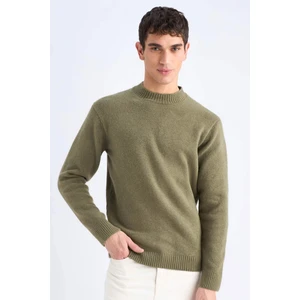 Relax Fit Bisiklet Yaka Triko Kazak E8390AX24CW