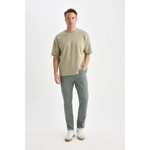 Yazlık Gabardin Chino Kanvas Pantolon Slim Fit Dar Kesim Dar Paça Cepli B2089AX25SP