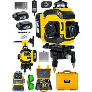 Dijital Göstergeli Type-C Şarj Girişli 16 Yönlü Lazer