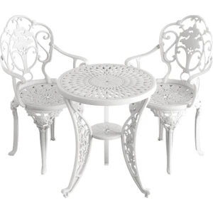 Ivf Isparta Model 2'li Ferforje Görünümlü Plastik Fiskos Masalı Takım