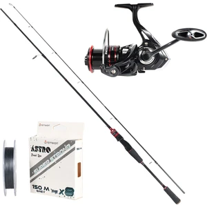Focus Rd 210cm 5-35g Spin Olta Kamışı + Remixon Rd 3000 Spin Olta Makinesi + Astro 8x 150m Örgü Ip Misina Olta Seti