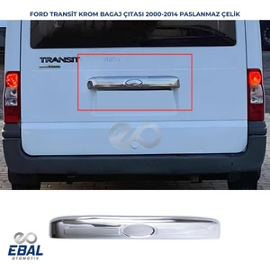 Ebal Oto Ford Transit Krom Bagaj Çıtası 2000-2014 Model Arası Uyumlu P. Çelik