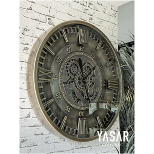 Yaşar Concept Majora Metal Çarklı Duvar Saati