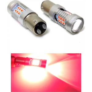 P21/5W Çift Duy Kırmızı Oto LED Ampul Platınıum