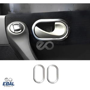 Ebal Oto Renault Megane 2 cc Krom Iç Kapı Kolu Çerçeve 2 Kapı 2002-2010 P.çelik