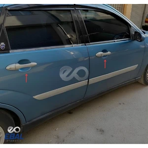 Ebal Oto Ford Focus 1 Sedan krom Kapı Kolu 4 Kapı 1998-2005 Paslanmaz Çelik