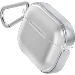 Airpods 3.nesil Kılıf Askı Aparatlı Raptic Air Serisi Kılıf Gümüş
