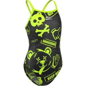 Mad Wave Kız Çocuk Mayo Antichlor Nera Junior Pbt