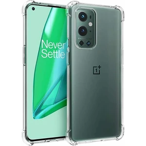 M.tk moveteck One Plus 9 Pro Kılıf Köşe Korumalı Darbeye Dayanıklı Antişok Şeffaf Silikon