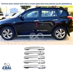 Ebal Oto Toyota Rav4 Krom Kapı Kolu 5 Kapı 2006-2012 P. Çelik (Sensörlü)