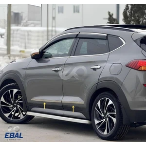 Ebal Oto Hyundai Tucson Krom Yan Kapı Çıtası 4 Prç. 2015 ve Üzeri P.çelik