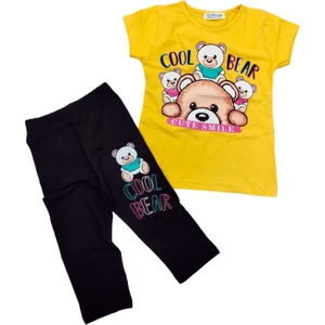 Öykü Kids Kapri Taytlı Kız Çocuk Takımlar