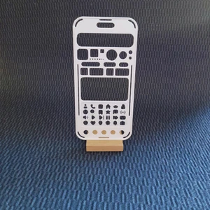 Karmelom Studio Telefon Şeklinde Bullet Journal Simgeler Şablon Cetvel